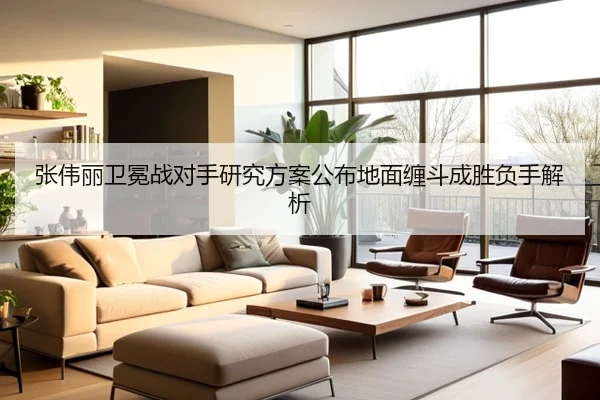 张伟丽卫冕战对手研究方案公布地面缠斗成胜负手解析